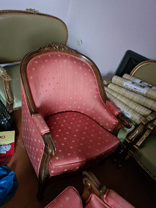 Antiikdiivan ja kaks tugitooli, 19. sajandi lõpp. SUPERPAKKUMINE! (3 foto / 4)