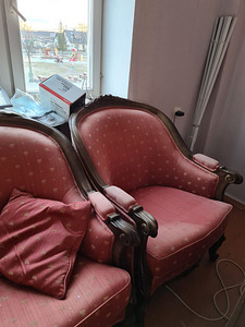 Antiikdiivan ja kaks tugitooli, 19. sajandi lõpp. SUPERPAKKUMINE! (4 foto / 4)