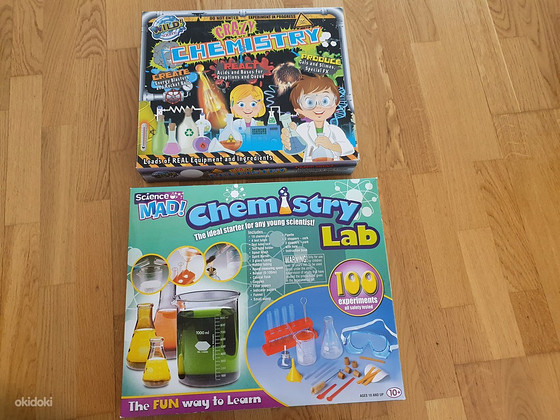 Science Mad Chemistry Lab ja Crazy Chemistry