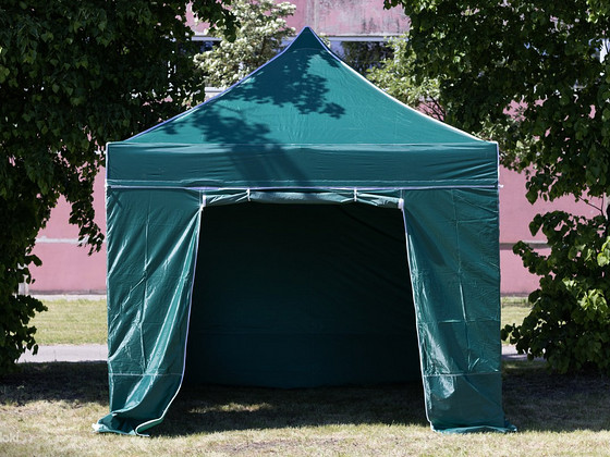 Pop Up Складной тент 2.92x2.92 м, со стенами и крышей