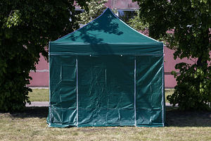 Pop Up mobiilne kokkupandav telk katusega 2.92x2.92 m (7 foto / 10)