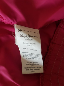 Продам детскую куртку PEPE JEANS 12 л. (4 фото из 4)