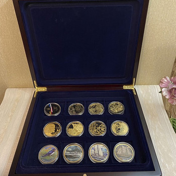 Kollekt. kullat.(24 karaad) medalitest ajaloost (12) sertif.