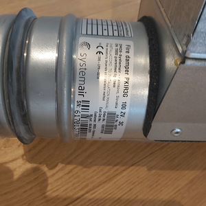 Tuletõkkeklapp Systemair d-100mm (2 foto / 3)