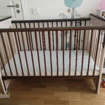 Laste voodi koos madratsiga