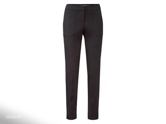 Slim Fit viisakad püksid, musta värvi, s34