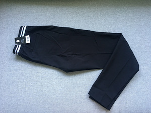 Брюки slim Fit аккуратные, черный, s34 (5 фото из 7)