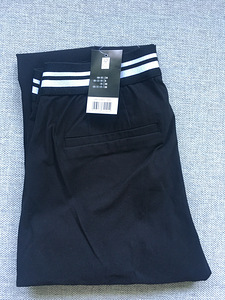 Брюки slim Fit аккуратные, черный, s34 (4 фото из 7)