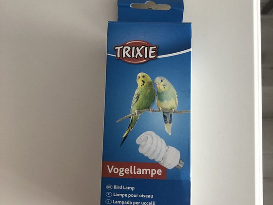 Лампа trixie для попугаев . Uus