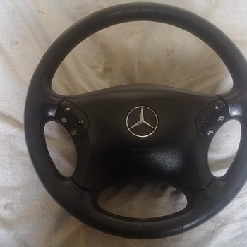 Кожаный руль mercedes