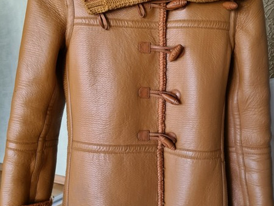 PATRIZIA PEPE nahkjope S/M s.42
