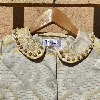 Праздничное летнее пальто от эстонского дизайнера Torina Fashion
