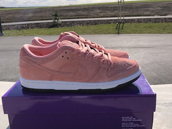Кроссовки nike SB Dunk Low Pink Pig