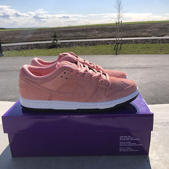 Кроссовки nike SB Dunk Low Pink Pig