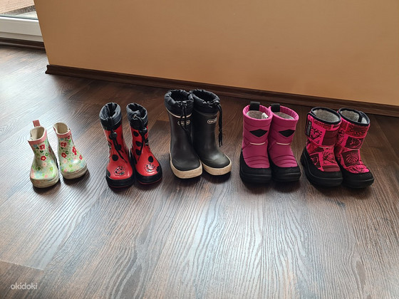 Kuoma saapad s22-23, botikud s20, talvesaapad 24-25