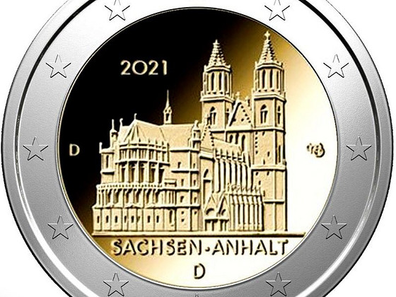 2 евро Германия 2021 UNC