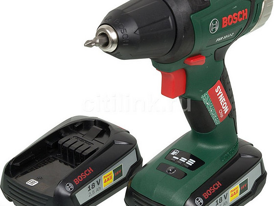 BOSCH PSR 18 LI-2 2.5Ah x1 (Малоиспользованный)