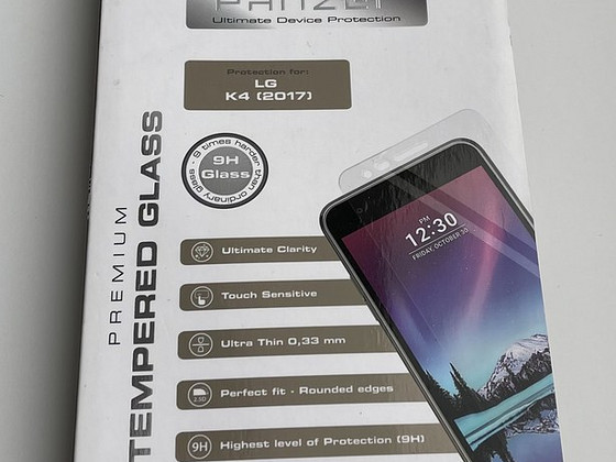 LG K4 (2017) Panzer Premium Tempered Glass