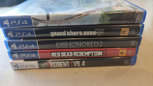 PS4, PS5 mängud (1 foto / 1)