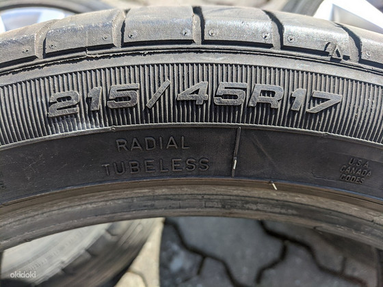 Mazda диски с шиной 215/45R17