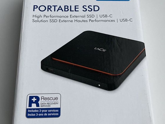 LaCie Portable SSD 1TB Black