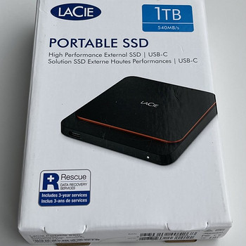 LaCie Portable SSD 1TB Black