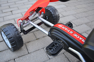 Velokart (Velomobile) Go-Kart 1801 Red (3-6 years) (10 foto / 10)