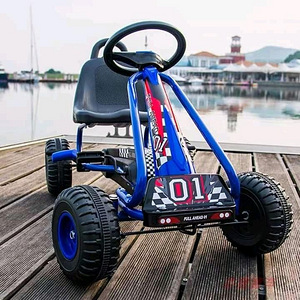 Velokart (Velomobile) Go-Kart A-15 Blue (3-8 years) (6 foto / 6)