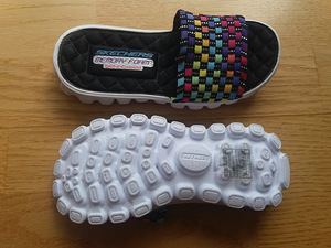 Новые шлепки из пены с эффектом памяти Skechers, 28,5 (3 фото из 3)