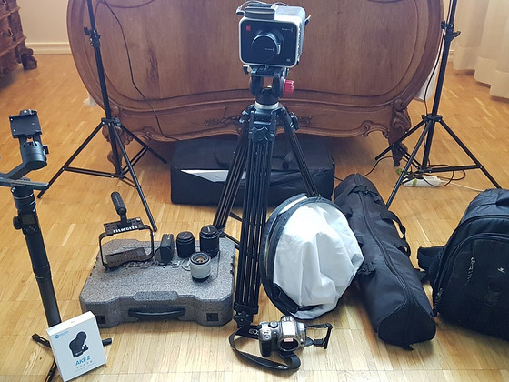 4K камера black magic Videographer Set