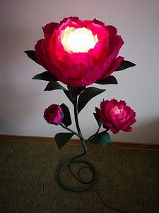 Lillede lamp (1 foto / 6)