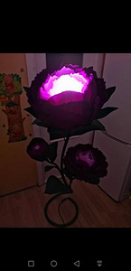 Lillede lamp (5 foto / 6)