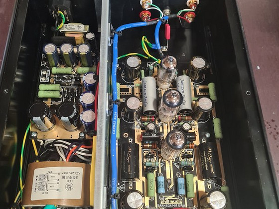 EAR834 RIAA MM ламповый фонокорректор 12AX7 / ECC83