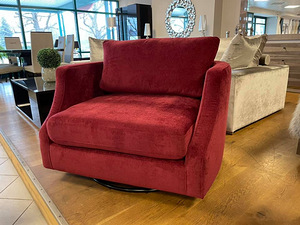 Вращающееся кресло vR Burgundy (2 фото из 5)