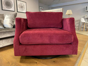 Вращающееся кресло vR Burgundy (4 фото из 5)