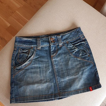 Джинсовая юбка esprit