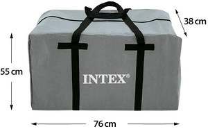 Надувная лодка 3-местная Intex Mariner 3 BOAT SET (6 фото из 10)