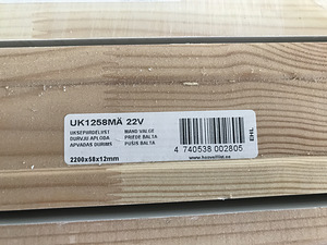 Niiskuskindel ukse piirdeliist 12 x 58mm, 18 komplekti (4 foto / 4)