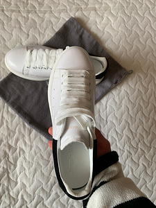 Кожаные низкие кеды alexander McQueen / размер 42-43 EU (4 фото из 6)