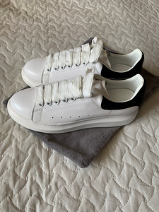 Кожаные низкие кеды alexander McQueen / размер 42-43 EU (6 фото из 6)