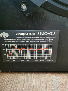 Колонки amphitone 35-AC-O18 (2 фото из 2)