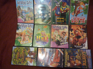 Filmidega DVD-kollektsioon + multfilmid 12 DWD (3 foto / 10)