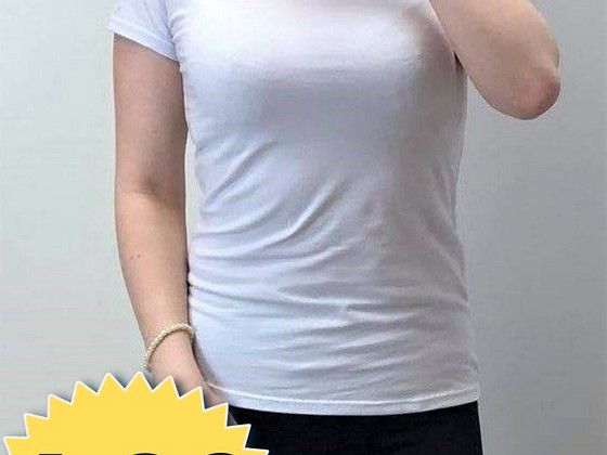 Valge t-särk, Suurus: XL/XXL, UUS