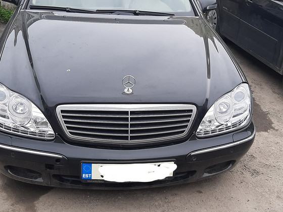 W220 передние фары рестаил новые