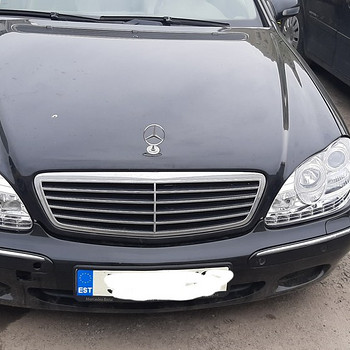 W220 передние фары рестаил новые