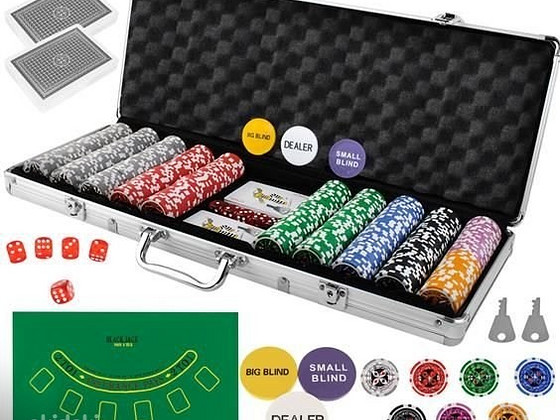 Poker Набор для покера 500 фишек P9538