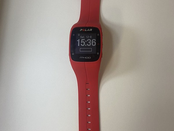 Polar M400 Red Watch Used