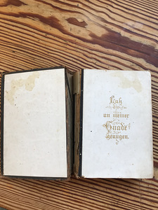 Старая немецкая книга 1899 г. (3 фото из 3)