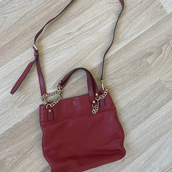 Кожаная сумка Michael Kors