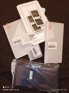 Ümbris ja kaitseklaas redmi note 9 ja 10 / 10 pro jaoks (2 foto / 2)